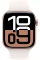 Apple Watch Series 10 GPS 42mm Rose Gold Aluminium Case with Light Blush Sport Band - M/L